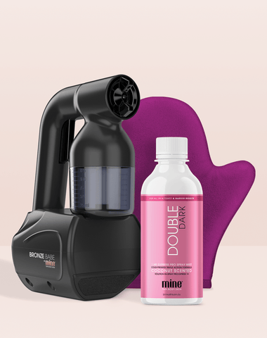 Bronze Babe Home Spray Tan Kit MineTan Body Skin