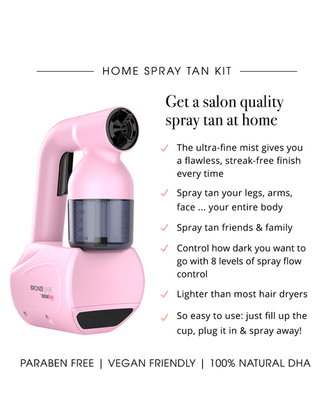 Bronze Babe Personal Spray Tan Kit MineTan Body Skin