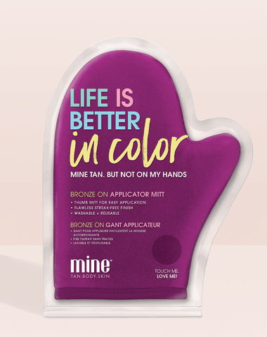 Bronze On Applicator Mitt MineTan Body Skin