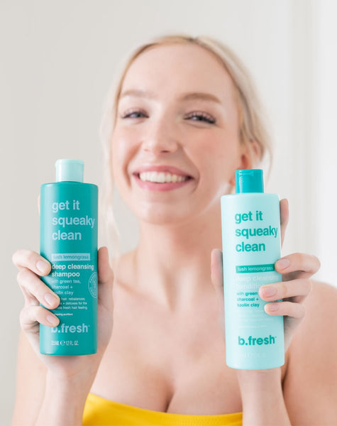 get it squeaky clean shampoo b.fresh