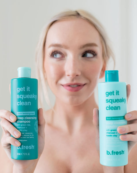 get it squeaky clean shampoo b.fresh