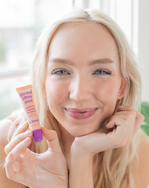 got that pillow pout b.fresh