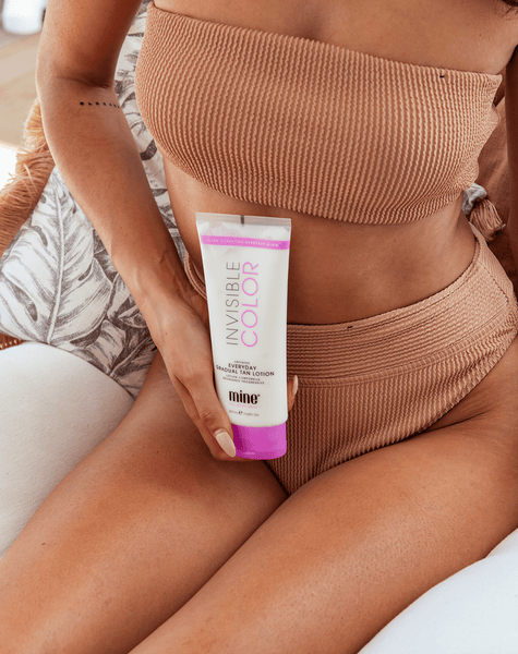 Invisible Color Gradual Tan Lotion MineTan Body Skin