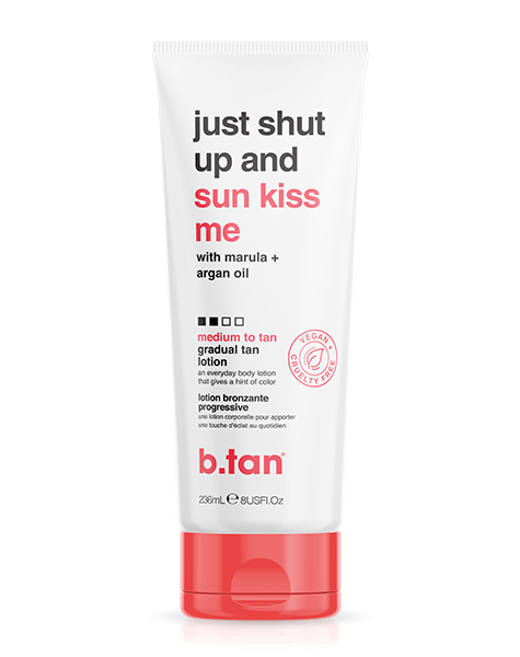 just shut up & sunkiss me... everyday glow lotion b.tan