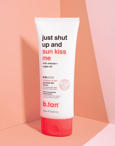 just shut up & sunkiss me... everyday glow lotion b.tan