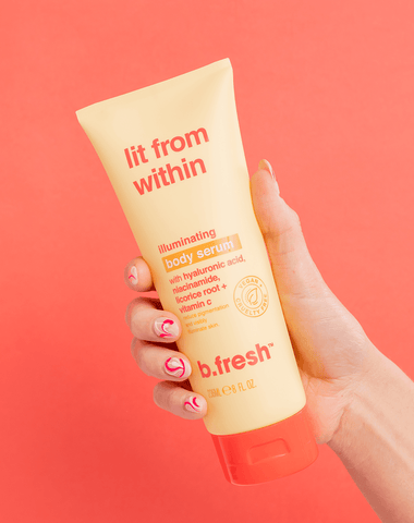 lit from within... illuminating body serum b.fresh