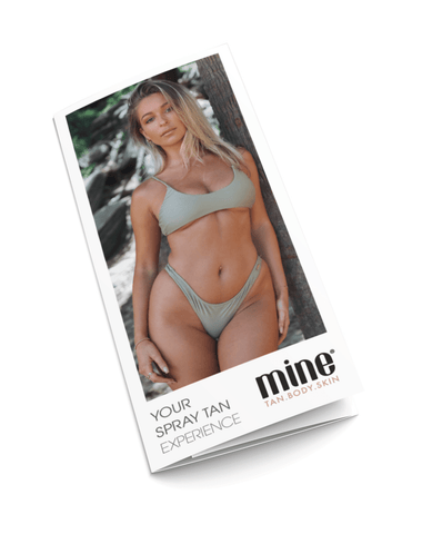 Mine Professional Client Experience Brochure MineTan Body Skin