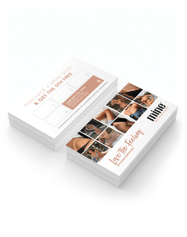 Mine Professional Client Loyalty Cards MineTan Body Skin
