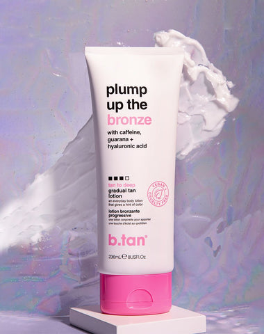 plump up the bronze everyday glow lotion b.tan