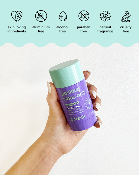 positive vibes only b.fresh