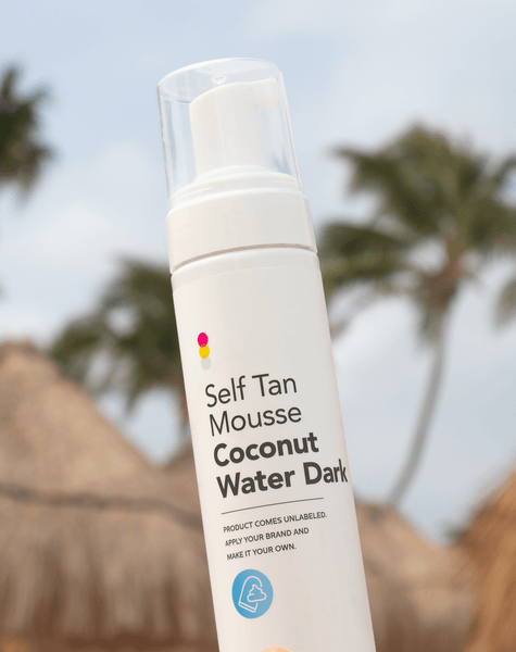 Self Tan Mousse - Coconut Water Dark Private Label
