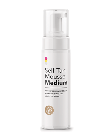 Self Tan Mousse Medium: Sample Private Label