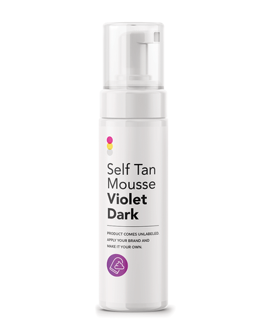 Self Tan Mousse Violet Dark Private Label