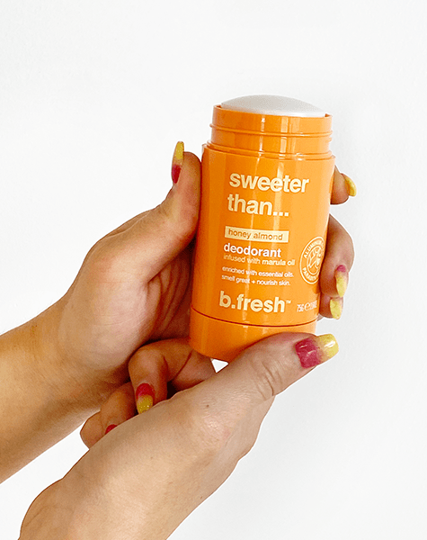 sweeter than... honey almond b.fresh