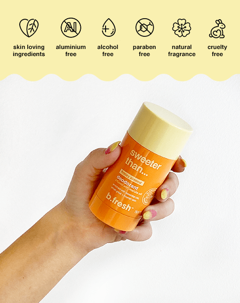 sweeter than... honey almond b.fresh