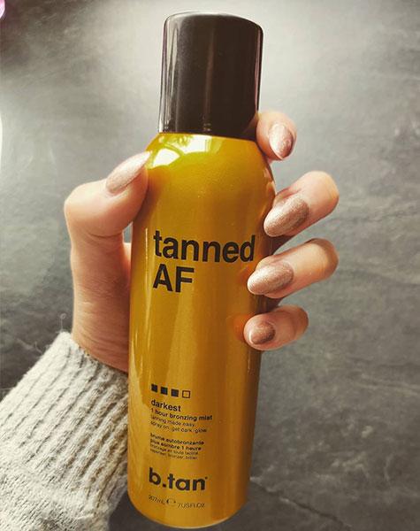 Tanned AF Bronzing Mist | Self Tan Airbrush Mist Spray | B.tan – MineTan AU