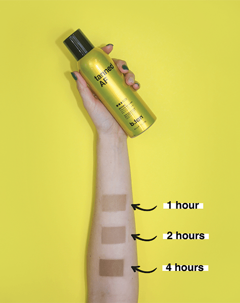 tanned AF® bronzing mist b.tan