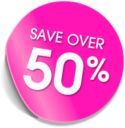 save over 50%